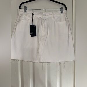 NWT PAIGE Aideen High Rise Mini Skirt